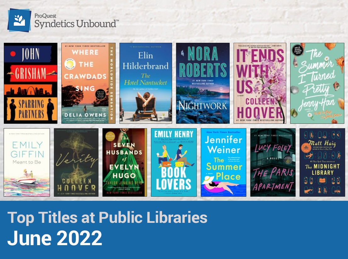 June 2022 Top Titles at Public Libraries